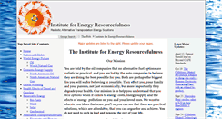 Desktop Screenshot of energyresourcefulness.org